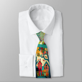 Struik Kleur Necktie Real Estate Contractor Busine Stropdas