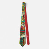 Struik Kleur Necktie Real Estate Contractor Busine Stropdas (Voorkant)