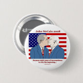 Struik-McCain Kiss Button (Voorkant /achterkant)