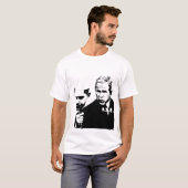 struik met obama-masker t-shirt (Voorkant volledig)