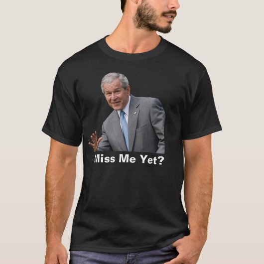 struik, Miss me toch? T-shirt (Voorkant)