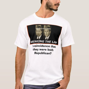 struik/nixon, een toeval dat ze allebei R.. T-shirt