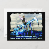 "STRUIK OIL" George W Struik Oil-well Briefkaarten (Voorkant / Achterkant)