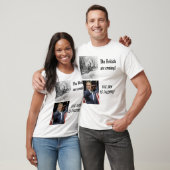 Struik, Paul Revere, de Britishare die komt... T-shirt (Unisex)