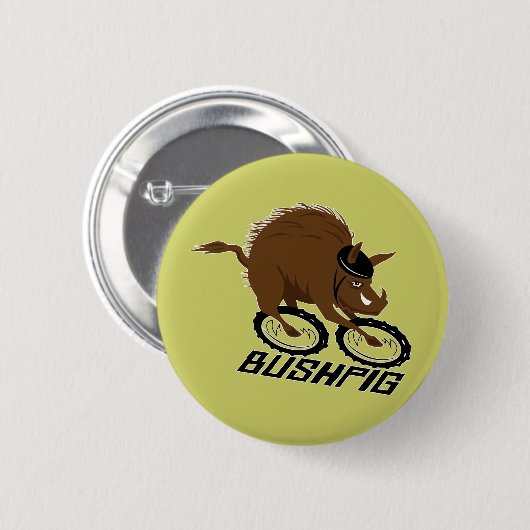 Struik Pig Button (Voorkant /achterkant)