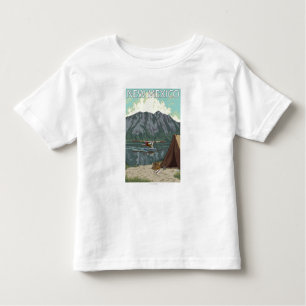 Struik Plane Fishing New Mexico Kinder Shirts
