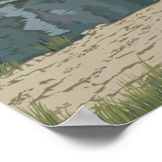 Struik Plane Fishing New Mexico Poster (Hoek)