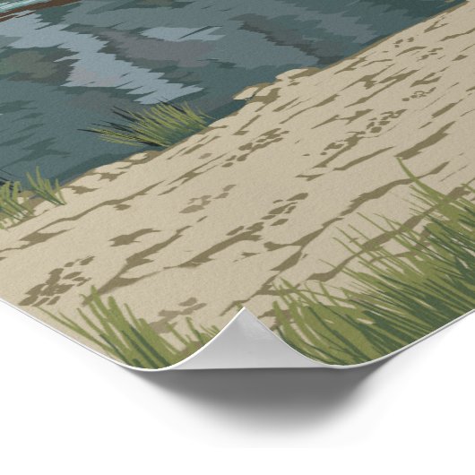 Struik Plane Fishing South Dakota Poster (Hoek)