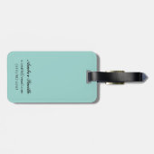 Struik Plane & Vist - Cordova, Alaska Bagagelabel (Achterkant horizontaal)