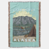 Struik Plane & Vist - Cordova, Alaska Deken (Voorkant Verticaal)