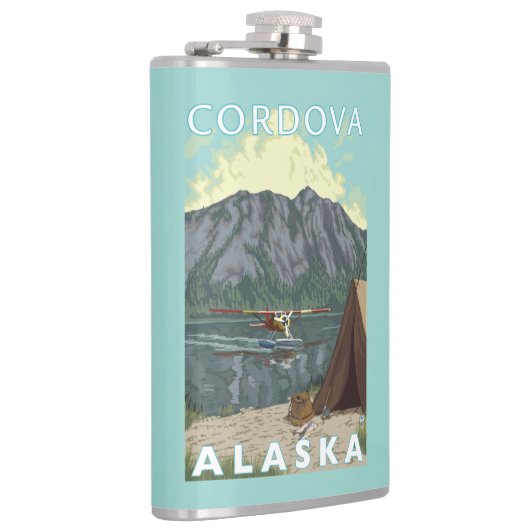 Struik Plane & Vist - Cordova, Alaska Heupfles (Rechts)