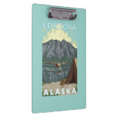 Struik Plane & Vist - Cordova, Alaska Klembord (Rechts)