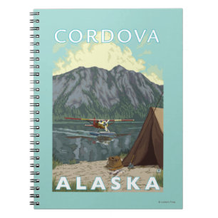 Struik Plane & Vist - Cordova, Alaska Notitieboek