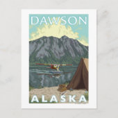 Struik Plane & Vist - Dawson, Alaska Briefkaart (Voorkant)