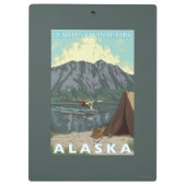 Struik Plane & Vist - Denali Nat'l Park, Klembord (Achterkant)