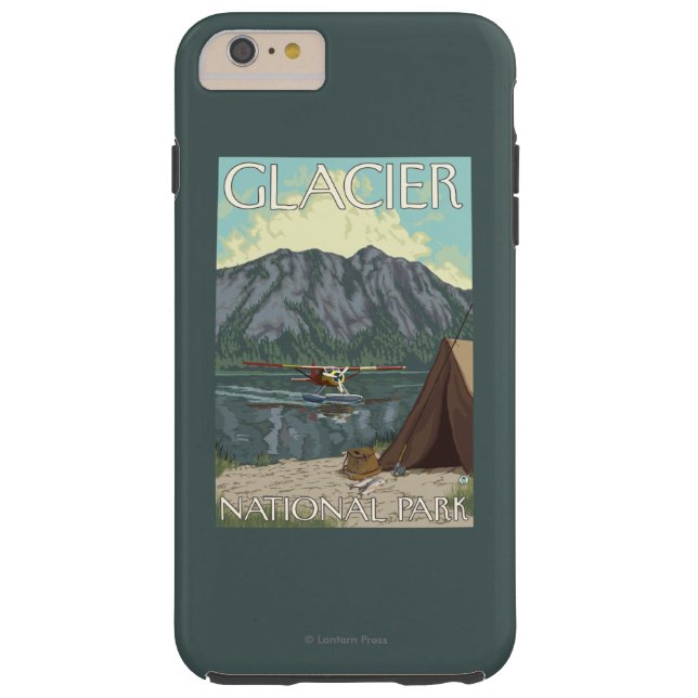 Struik Plane & Vist - Glacier National Park, MT Case-Mate iPhone Case (Achterkant)