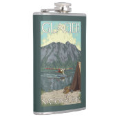 Struik Plane & Vist - Glacier National Park, MT Heupfles (Rechts)