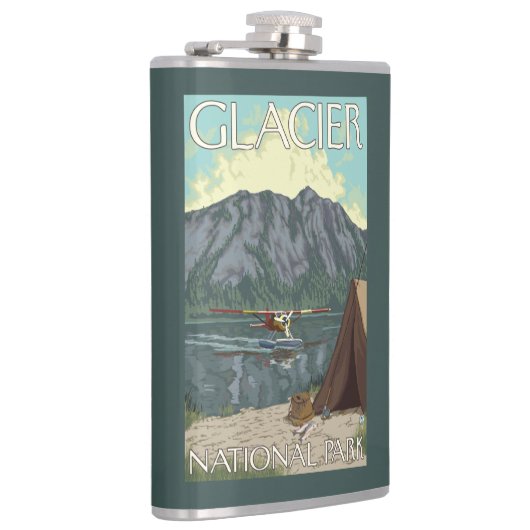 Struik Plane & Vist - Glacier National Park, MT Heupfles (Rechts)