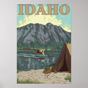 Struik Plane & Vist - Idaho Poster