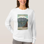 Struik Plane & Vist - Idaho T-shirt (Voorkant)