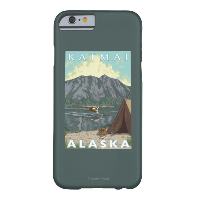Struik Plane & Vist - Katmai, Alaska Case-Mate iPhone Case (Achterkant)