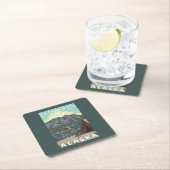 Struik Plane & Vist - Ketchikan, Alaska Kartonnen Onderzetters (Insitu)