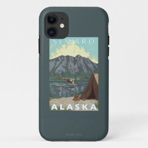 Struik Plane & Vist - Seward, Alaska Case-Mate iPhone Case