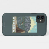 Struik Plane & Vist - Seward, Alaska Case-Mate iPhone Case (Achterkant (horizontaal))