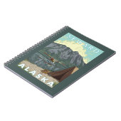 Struik Plane & Vist - Seward, Alaska Notitieboek (Linkerzijde)