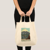 Struik Plane & Vist - Seward, Alaska Tote Bag (Voorkant (product))