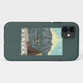Struik Plane & Vist - Sitka, Alaska Case-Mate iPhone Case (Achterkant (horizontaal))