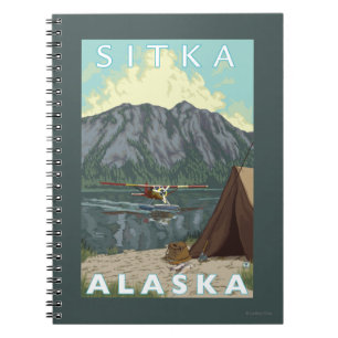 Struik Plane & Vist - Sitka, Alaska Notitieboek