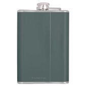 Struik Plane & Vist - Valdez, Alaska Heupfles (Achterkant)