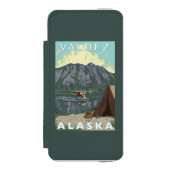 Struik Plane & Vist - Valdez, Alaska Incipio iPhone Portemonnee Hoesje (Voorkant Agenda)