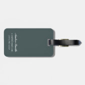 Struik Plane & Vist - Yellowstone National Bagagelabel (Achterkant horizontaal)