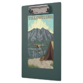 Struik Plane & Vist - Yellowstone National Klembord (Links)