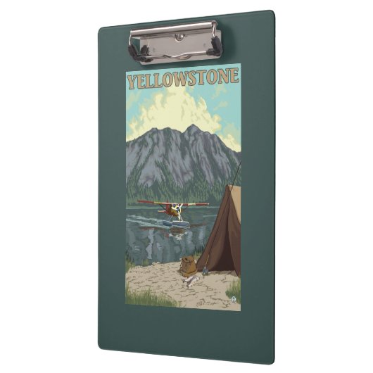 Struik Plane & Vist - Yellowstone National Klembord (Links)