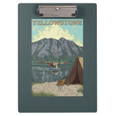 Struik Plane & Vist - Yellowstone National Klembord (Voorkant)