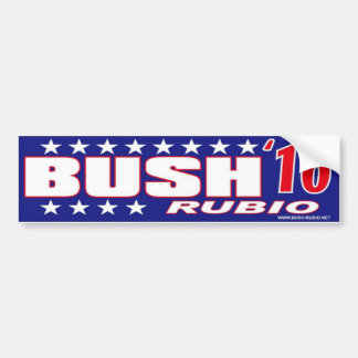 Struik Rubio Bumpersticker Stars