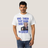 Struik schoenen met hater grappig struik t-shirt (Voorkant volledig)