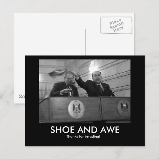 STRUIK Shoe en Awe Briefkaart (Voorkant / Achterkant)