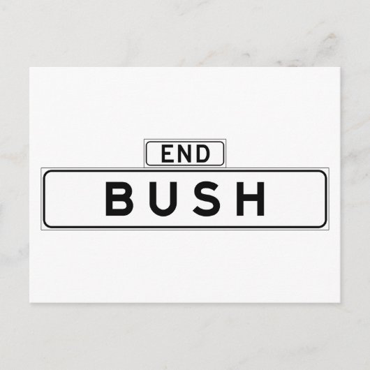 Struik St., San Francisco Street Sign. Briefkaart (Voorkant)