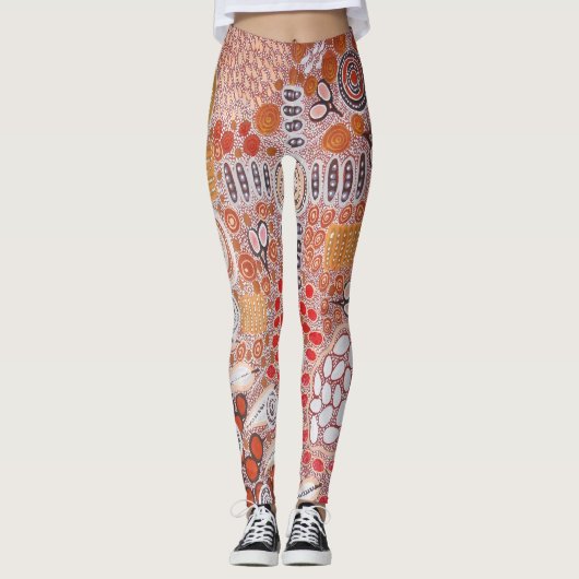 Struik Tucker Aboriginale Leggings (Voorkant)