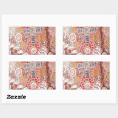 Struik Tucker Rechthoekige Sticker (Vel)