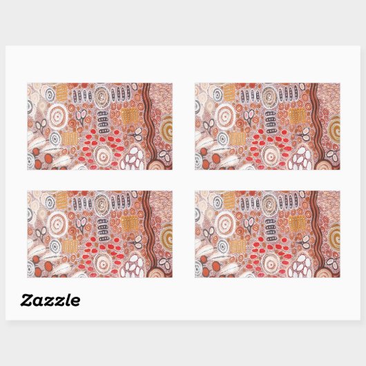 Struik Tucker Rechthoekige Sticker (Vel)