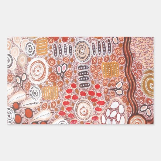 Struik Tucker Rechthoekige Sticker (Voorkant)