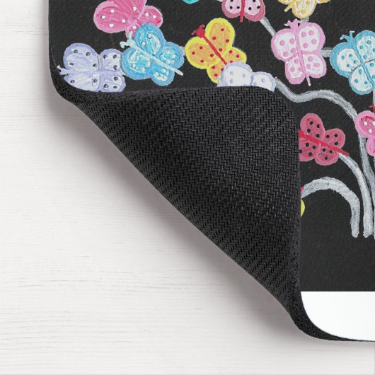 Struik van vlinder muismat (Hoek)