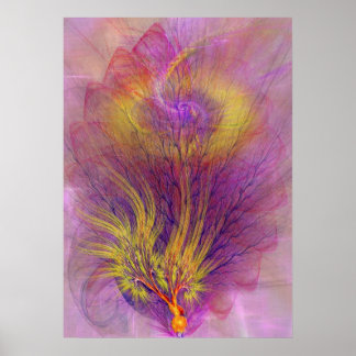 Struik verbranden poster