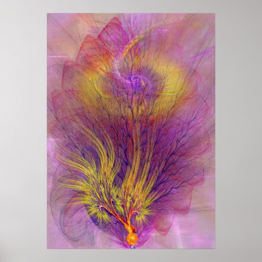 Struik verbranden poster (Voorkant)