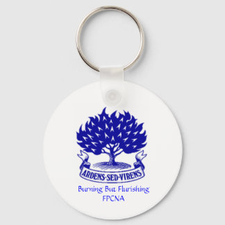 Struik verbranden sleutelhanger